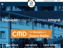Tablet Screenshot of maededeus.edu.br